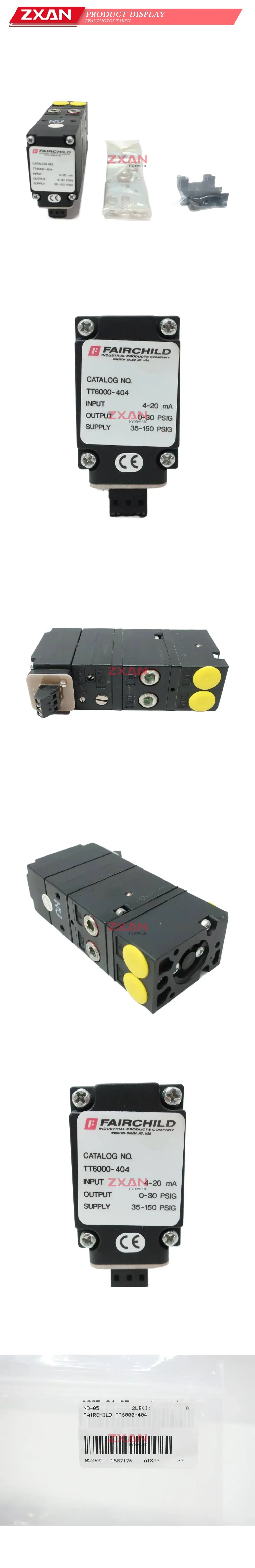 Fairchild TT6000-404 Electro-Pneumatic Pressure Transducer (I/P Transducer) Description