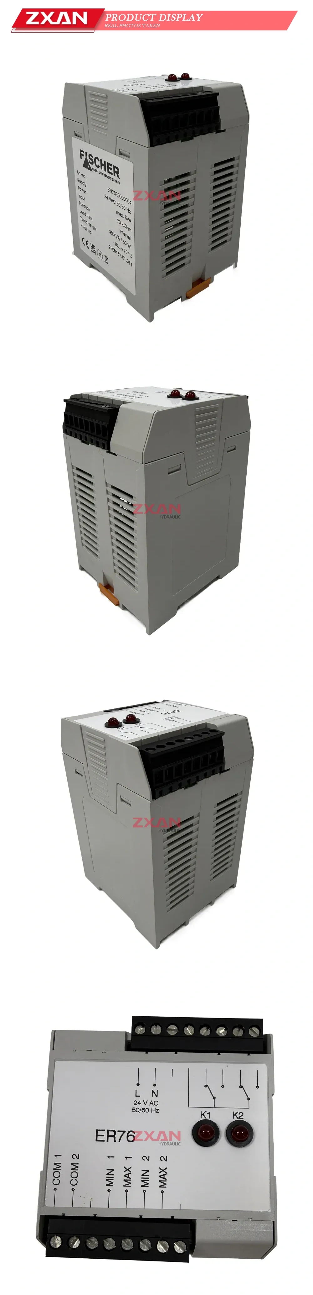 Fischer ER76 Electrode Level Relay / Conductivity Level Switch Description