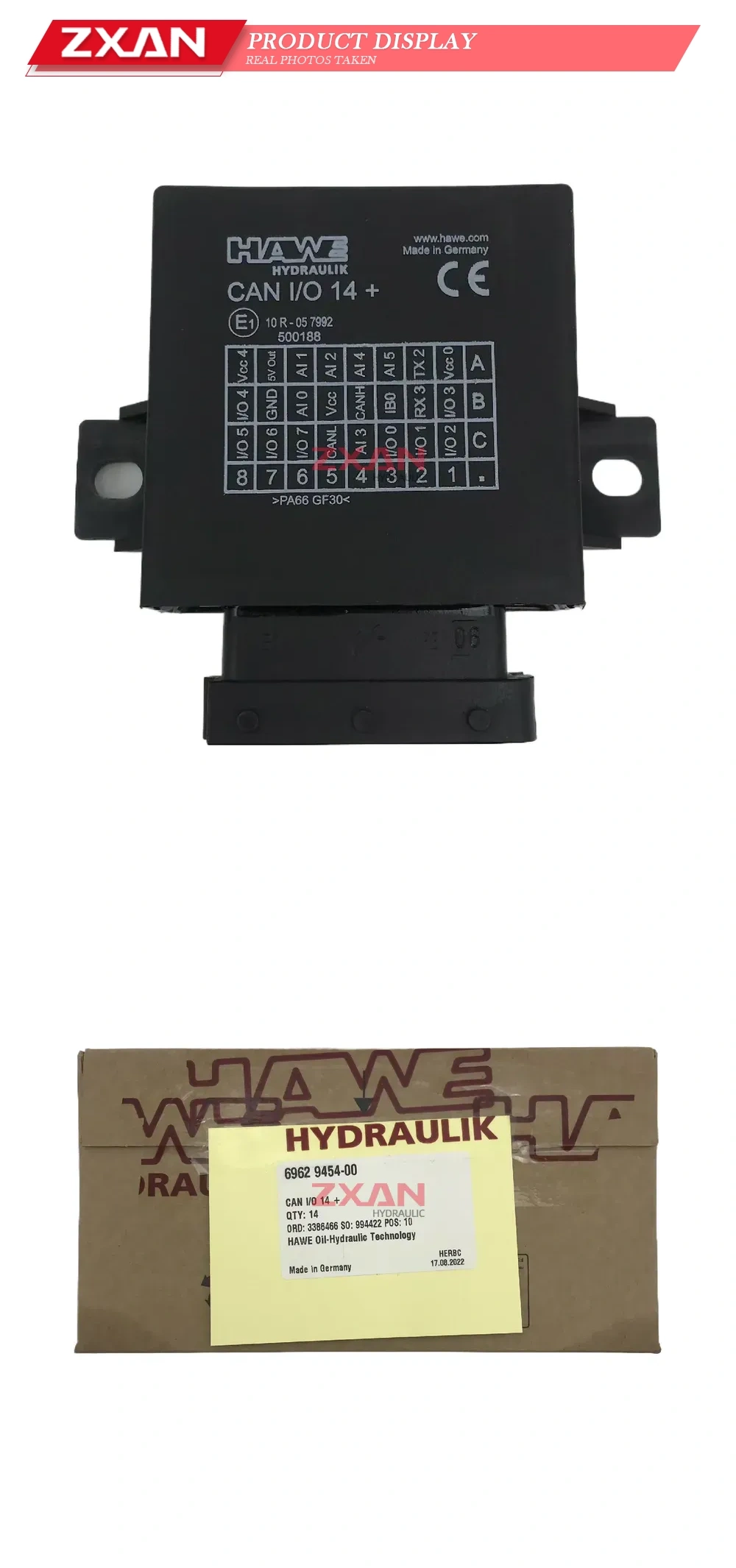 HAWE CAN I/O 14 + CAN I/O Module Description