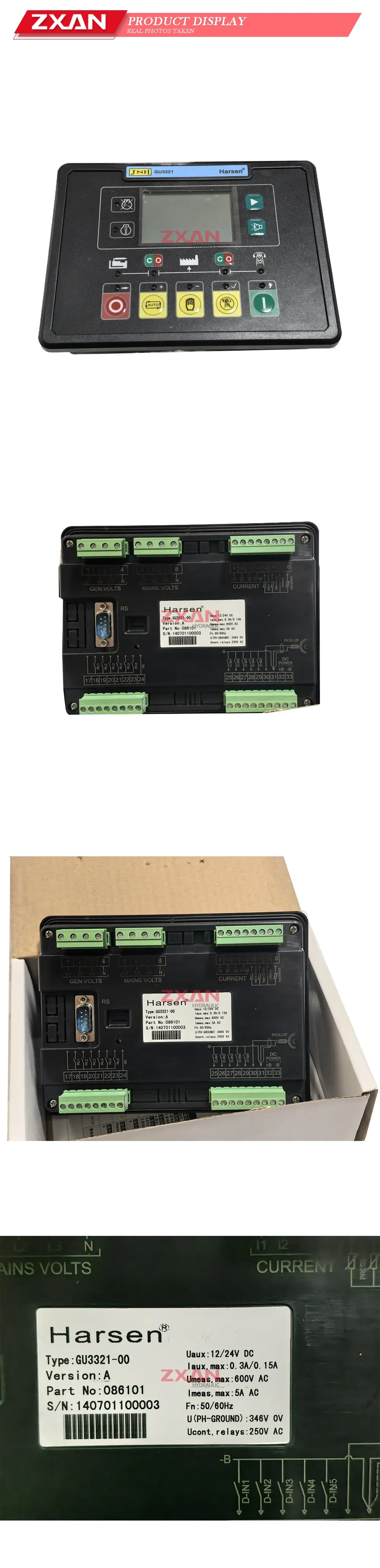 Harsen GU3321-00 Generator Control Module Description