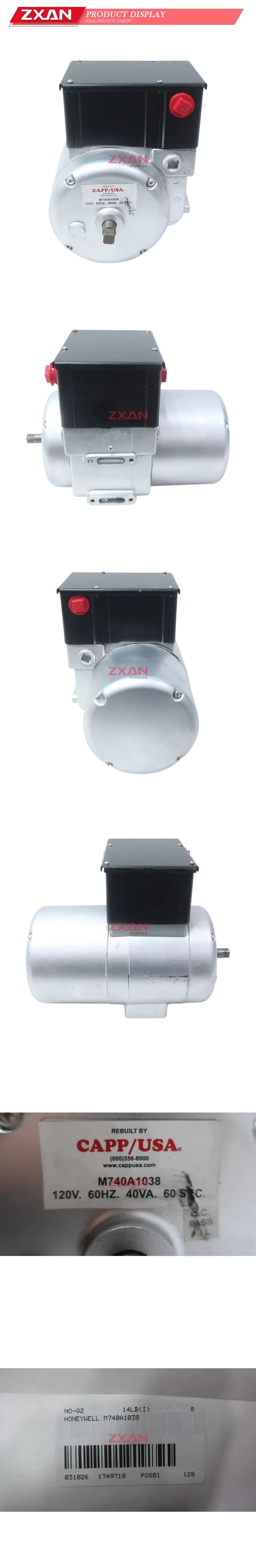 Honeywell M740A1038 Actionator AC Electric Actuator Motor Description