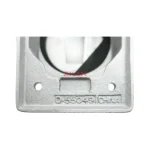 Hubbell D-55049 Weatherproof Flip Lid Cover for Twist-Lock Receptacle