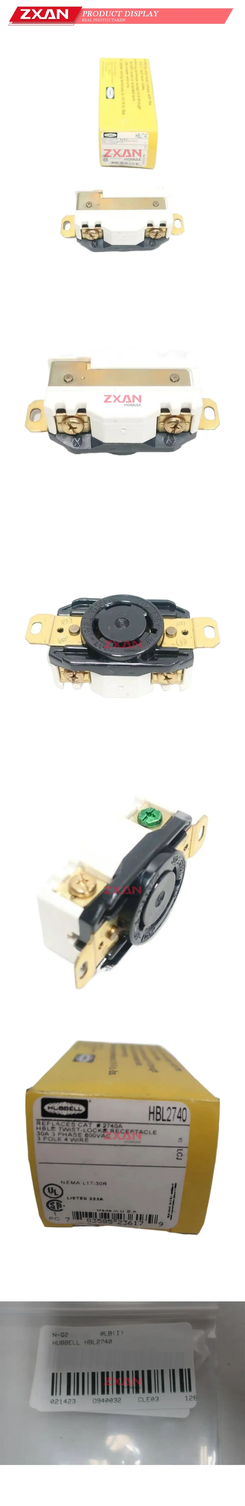 Hubbell HBL2740 Twist-Lock Receptacle Description