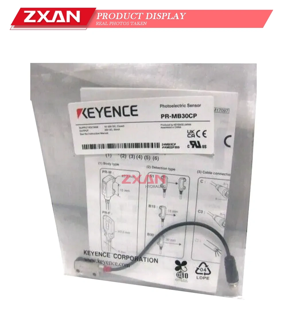 KEYENCE PR-MB30CP Photoelectric Sensor Description