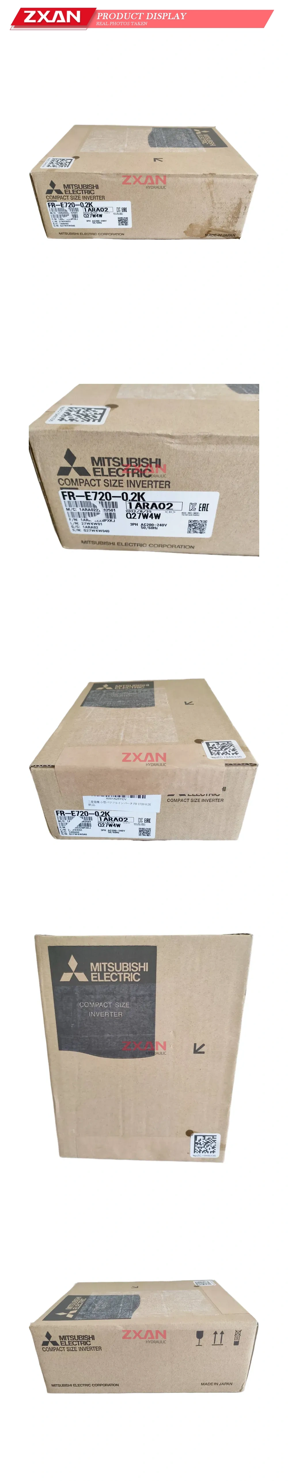 Mitsubishi Electric FR-E720-0.2K Compact Size Inverter (Variable Frequency Drive) Description