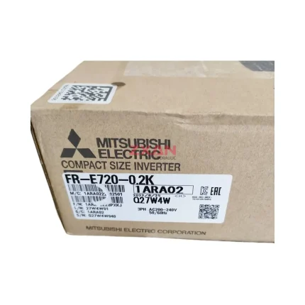 Mitsubishi Electric FR-E720-0.2K Compact Size Inverter (Variable Frequency Drive)