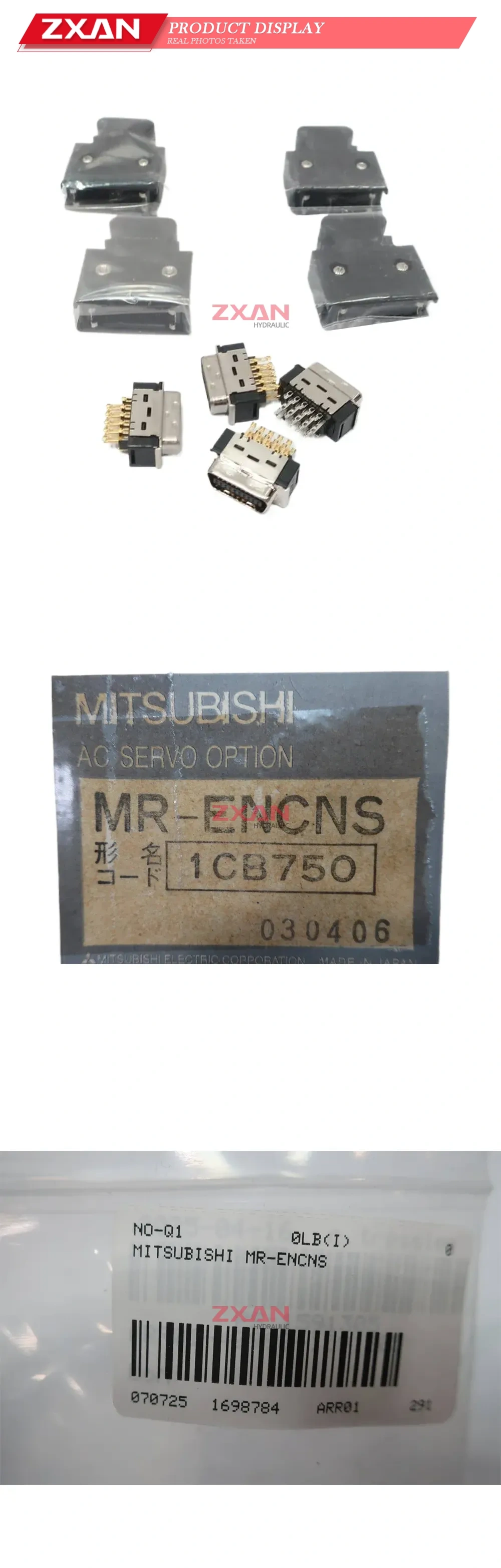 Mitsubishi MR-ENCNS AC Servo Option Connector Set Description