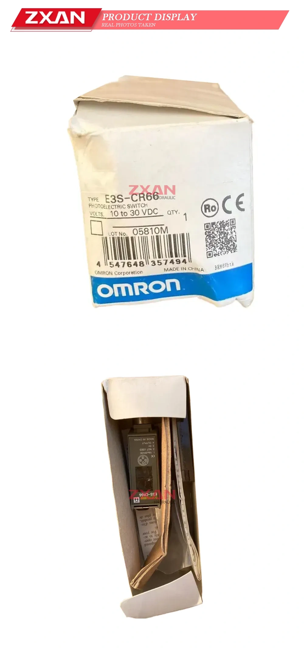 OMRON E3S-CR66 Photoelectric Switch (Photoelectric Sensor) Description
