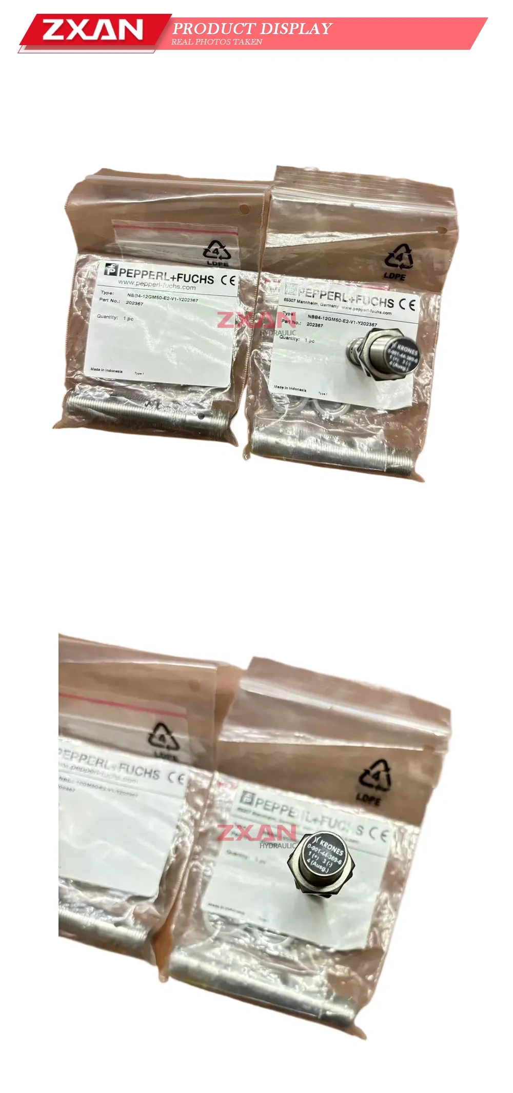 Pepperl+Fuchs NBB4-12GM50-E2-V1-Y202367 Inductive Proximity Sensor Description