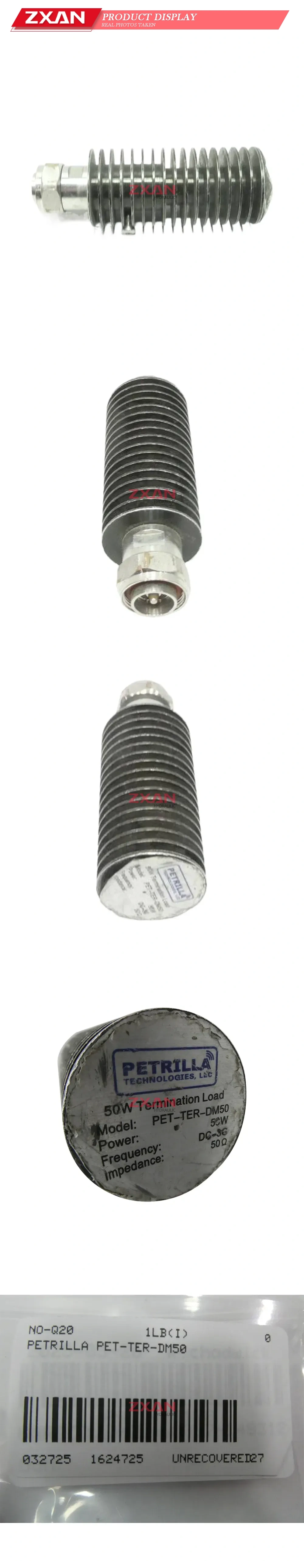Petrilla PET-TER-DM50 50W Termination Load Description
