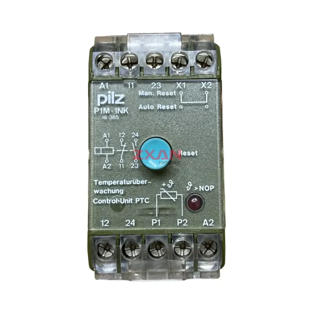 Pilz P1M-1NK 1S 1Ö Temperature Monitoring Relay (PTC Control Unit)-img1 Pilz P1M-1NK 1S 1Ö Temperature Monitoring Relay (PTC Control Unit)