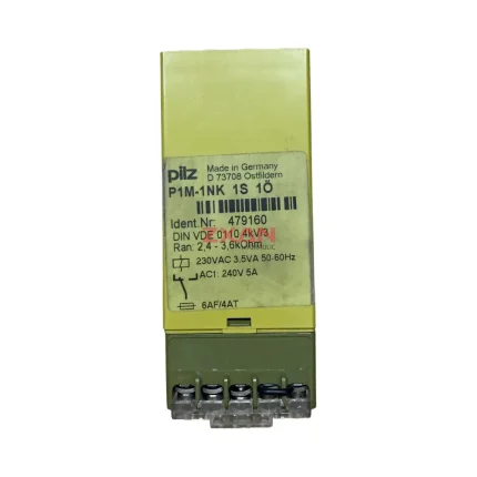 Pilz P1M-1NK 1S 1Ö Temperature Monitoring Relay (PTC Control Unit)