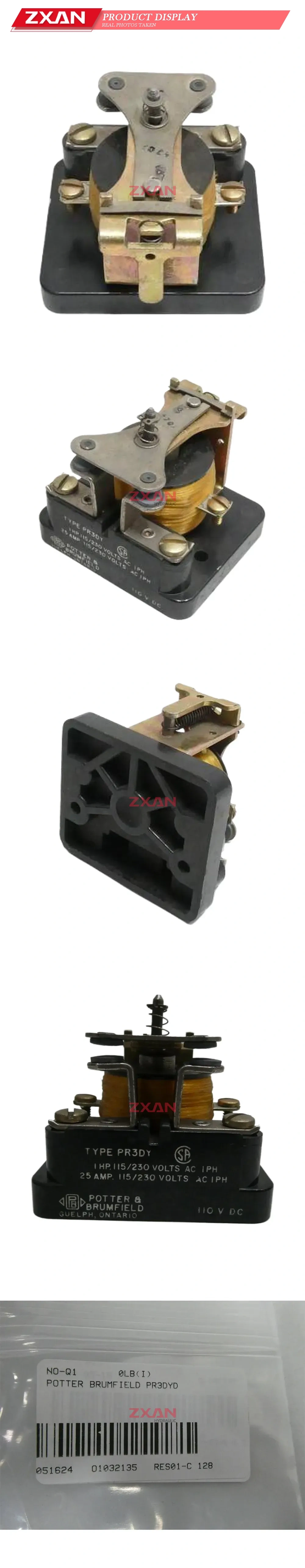 Potter & Brumfield PR3DY Power Relay Description