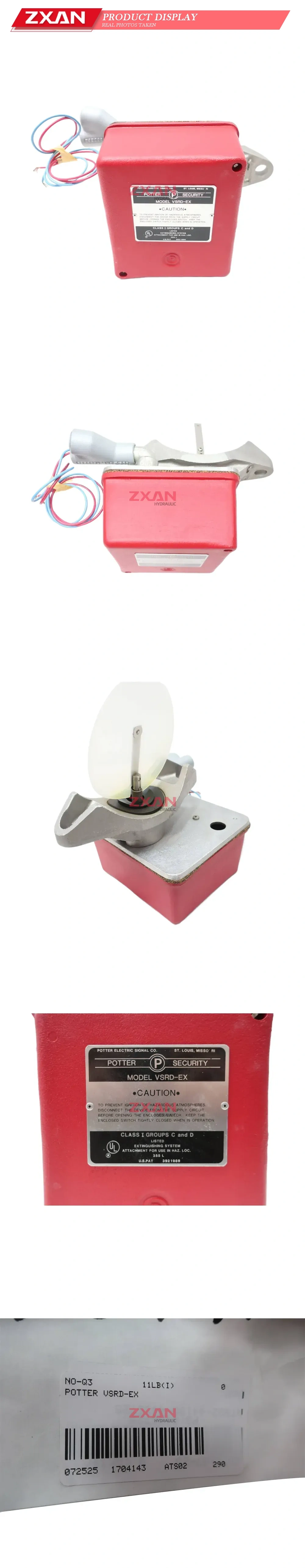 Potter VSRD-EX Explosion-Proof Vane Waterflow Alarm Switch Description