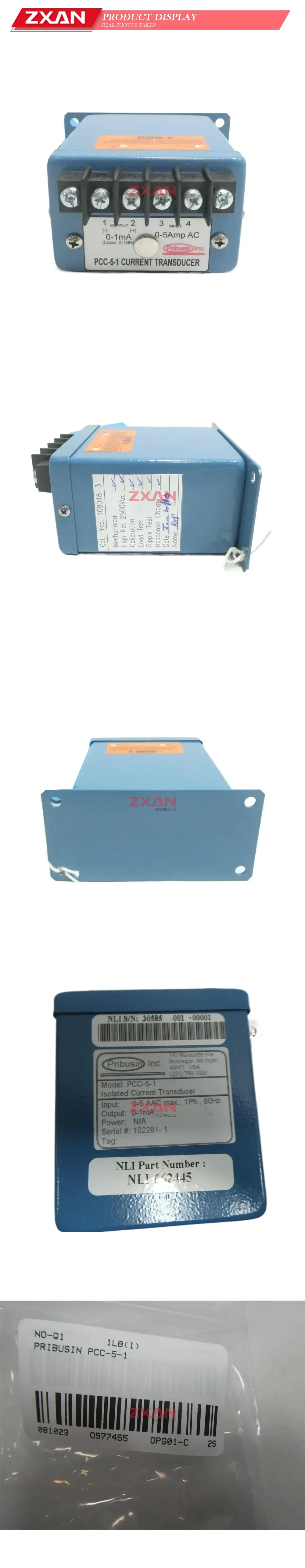 Pribusin PCC-5-1 Isolated Current Transducer Description