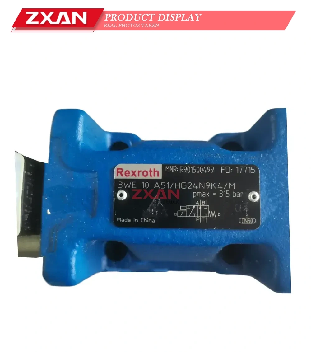 Rexroth 3WE 10 A51/HG24N9K4/M Hydraulic Directional Control Valve Description