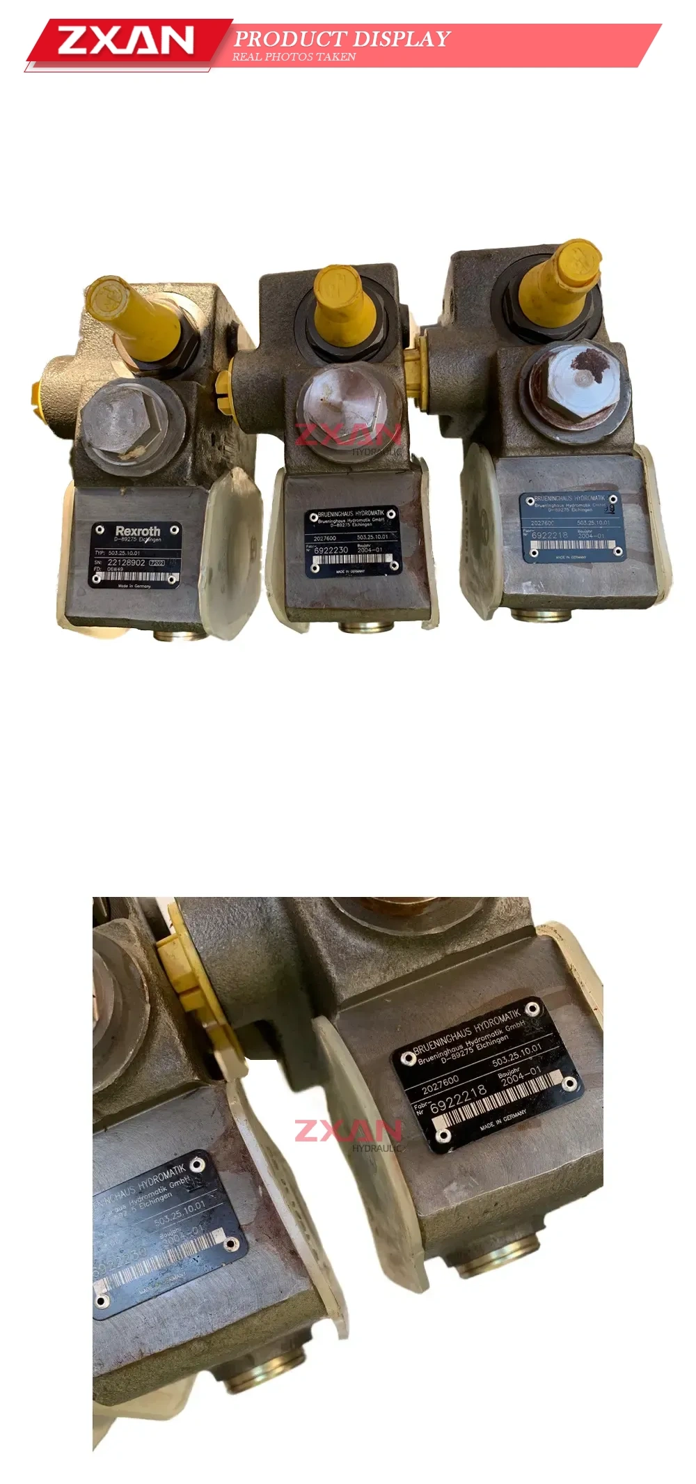Rexroth 503.25.10.01 Hydraulic Axial Piston Pump Description