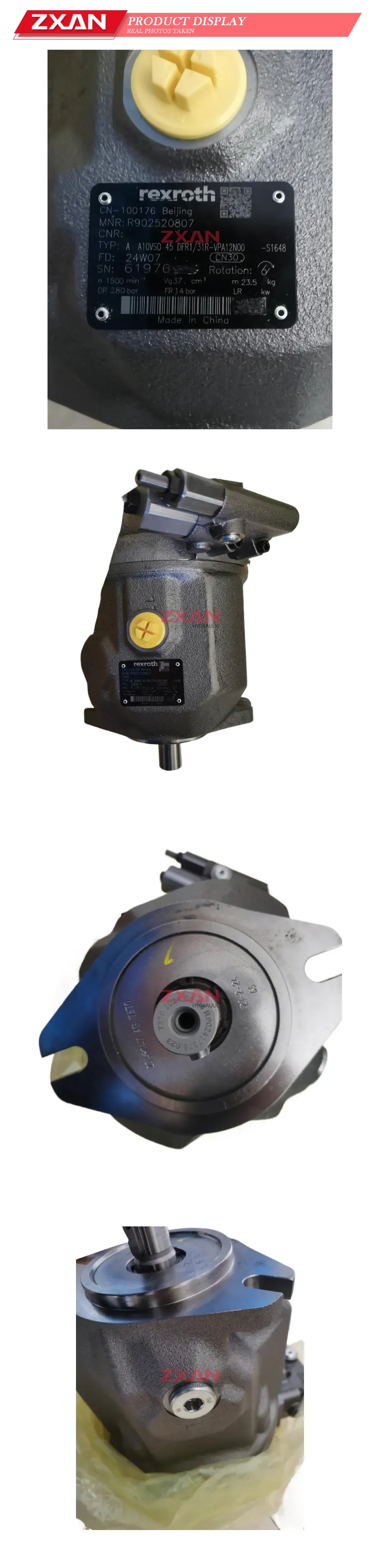 Rexroth A A10VSO 45 DFR1/31R-VPA12N00 -S1648 Axial Piston Pump Description
