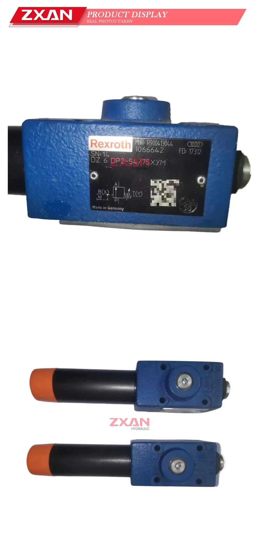 Rexroth DZ 6 DP2-54/75XYM Direct-acting Pressure Reducing Valve Description
