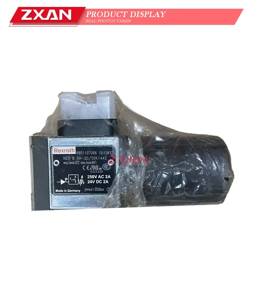 Rexroth R901107086 HED 8 OH-20/50K14AS Hydraulic Pressure Switch (Pressure Relay) Description