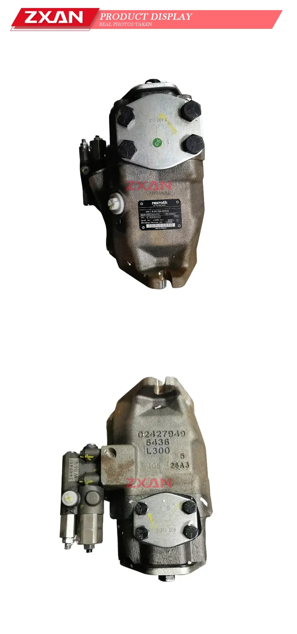 Rexroth R902426055 Hydraulic Axial Piston Variable Pump Description