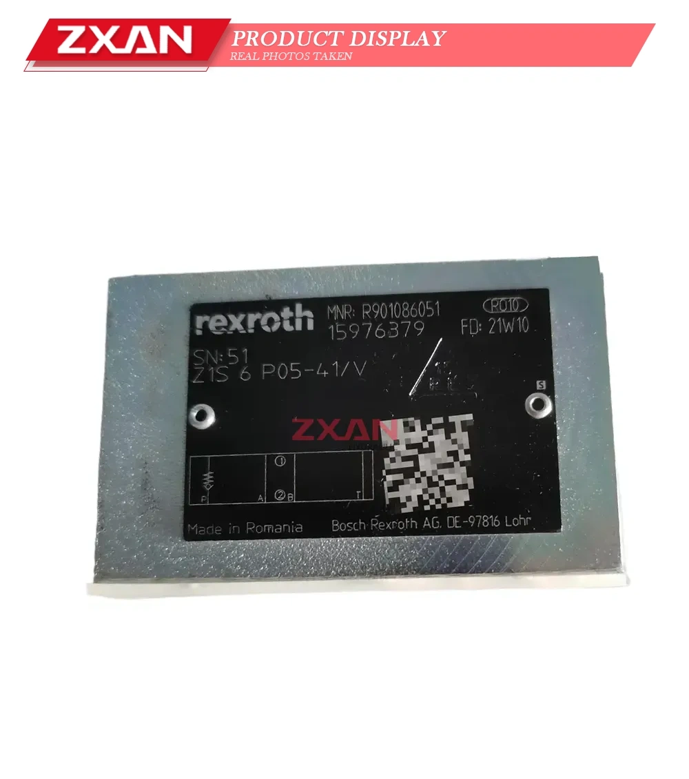 Rexroth Z1S 6 P05-41/V Pilot Operated Check Valve Description