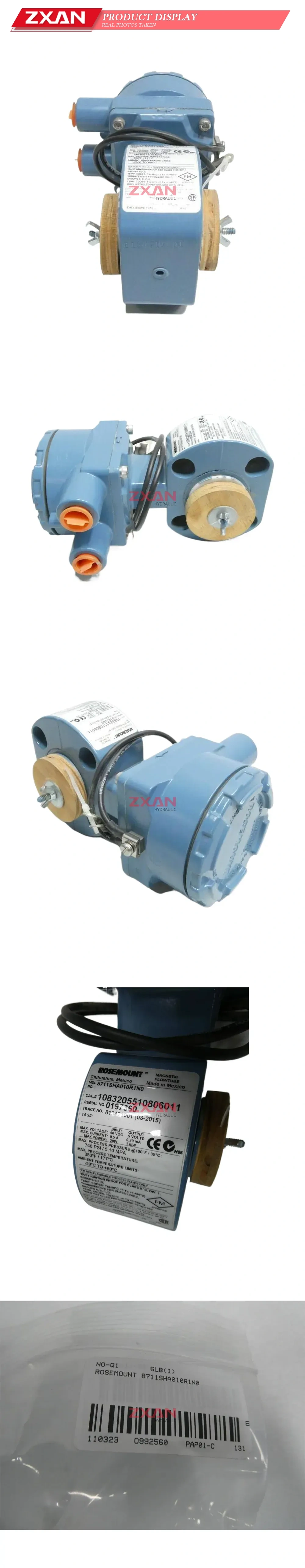 Rosemount 8711SHA010R1N0 Magnetic Flowtube (Electromagnetic Flowmeter) Description