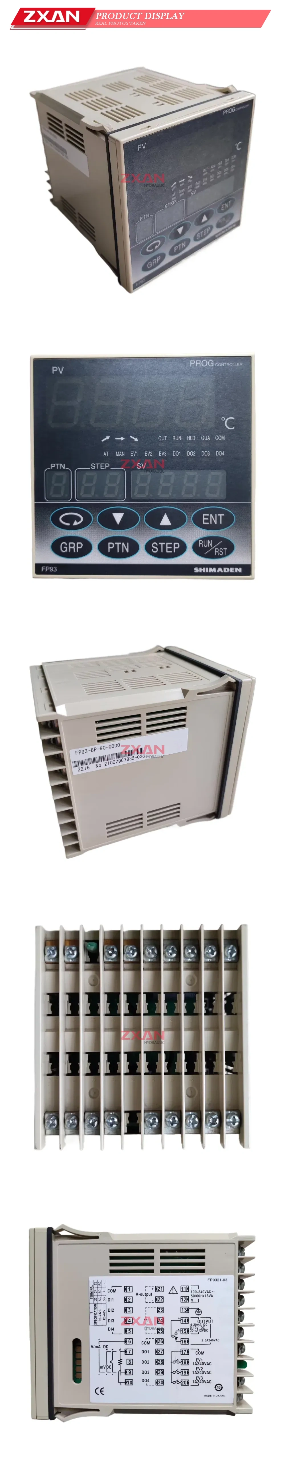 SHIMADEN FP93-8P-90-0000 Program Temperature Controller Description