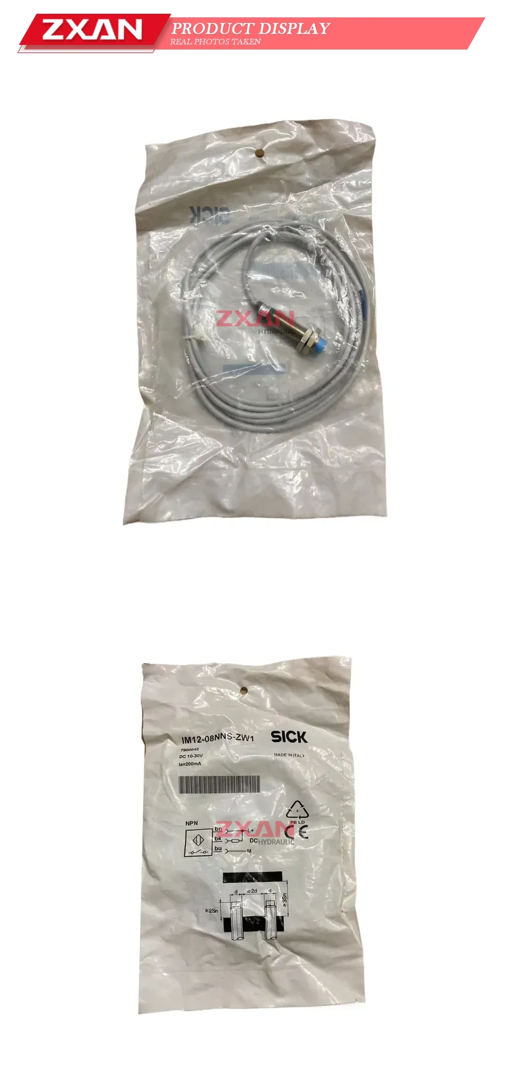 SICK IM12-08NNS-ZW1 Inductive Proximity Sensor Description