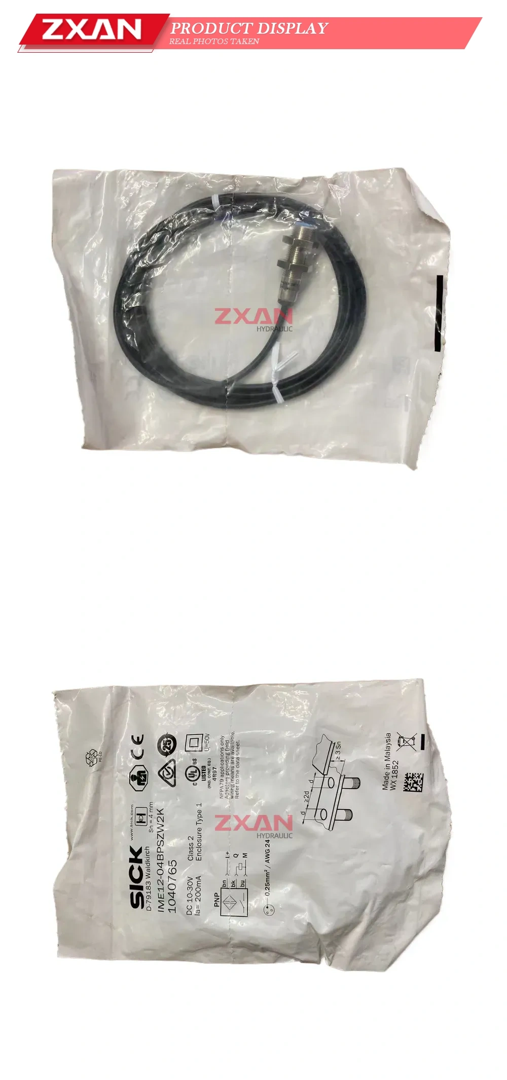 SICK IME12-04BPSZW2K Inductive Proximity Sensor Description