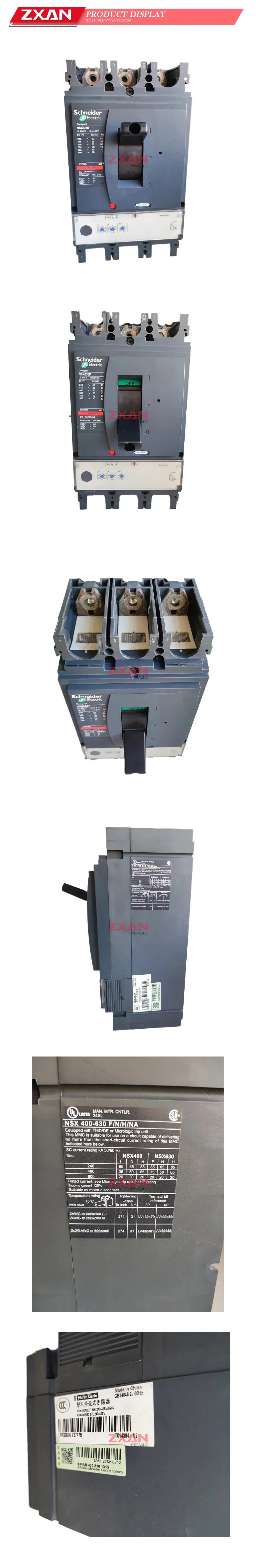 Schneider Electric NSX630F Molded Case Circuit Breaker (MCCB) Description