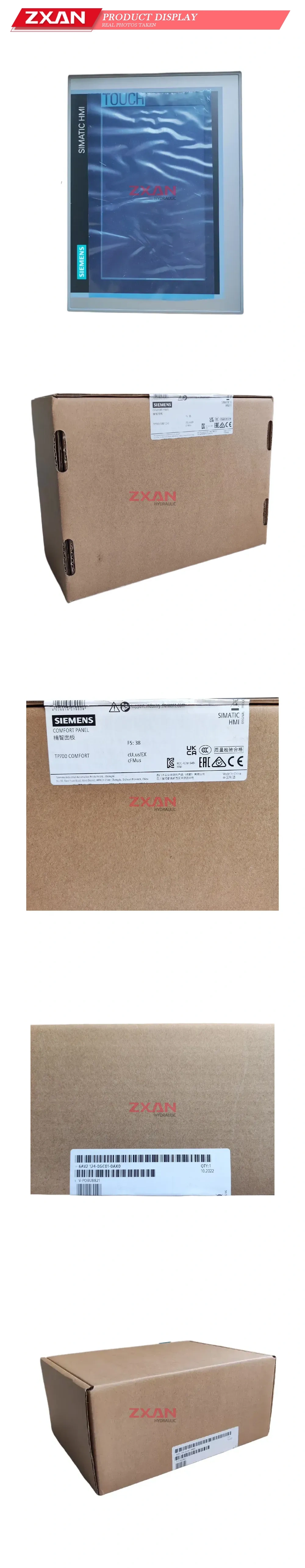 Siemens 6AV2 124-0GC01-0AX0 (TP700 COMFORT) HMI Comfort Panel (Touch Screen Human Machine Interface) Description