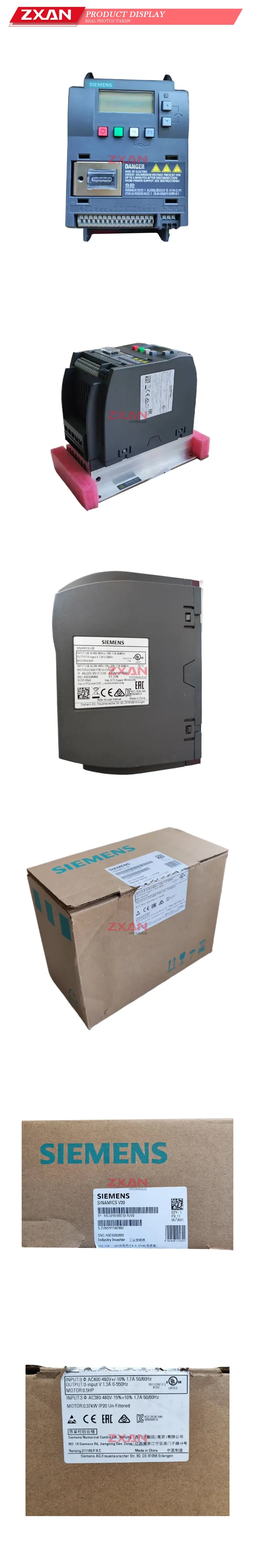 Siemens 6SL3210-5BE13-7UV0 Variable Frequency Drive (Industry Inverter) Description