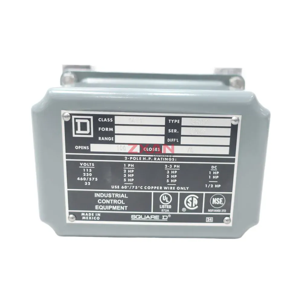 Square D 9013GHW2 Pressure Switch-img1 Square D 9013GHW2 Pressure Switch