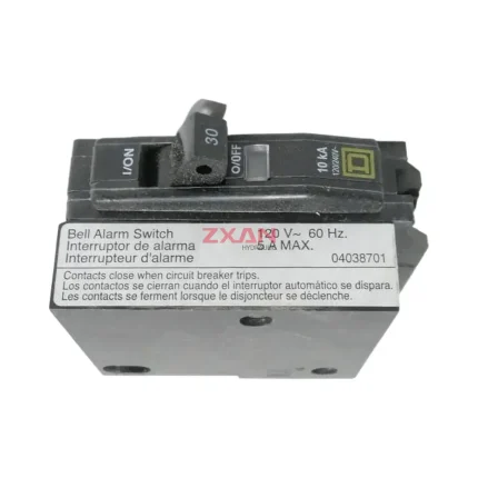 Square D QOB1302100 Circuit Breaker with Bell Alarm Switch