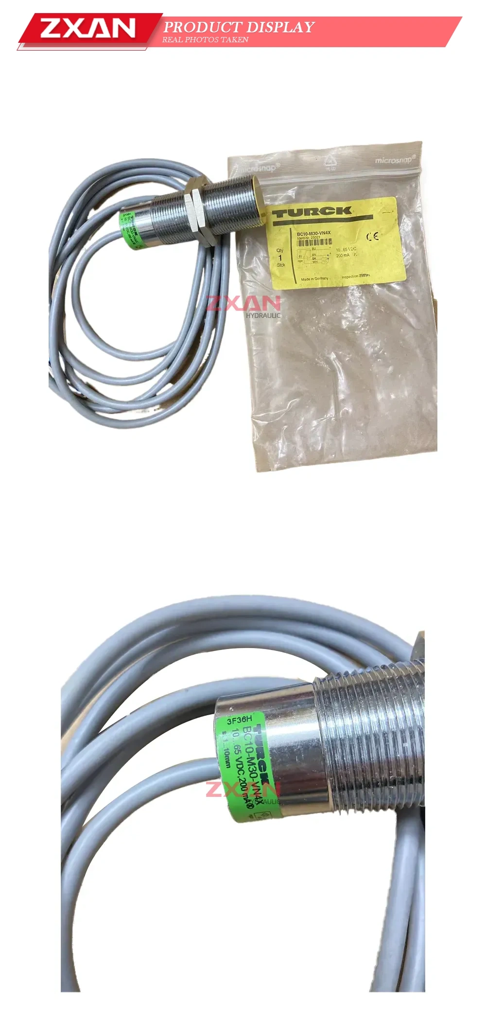 TURCK BC10-M30-VN4X Capacitive Proximity Sensor Description