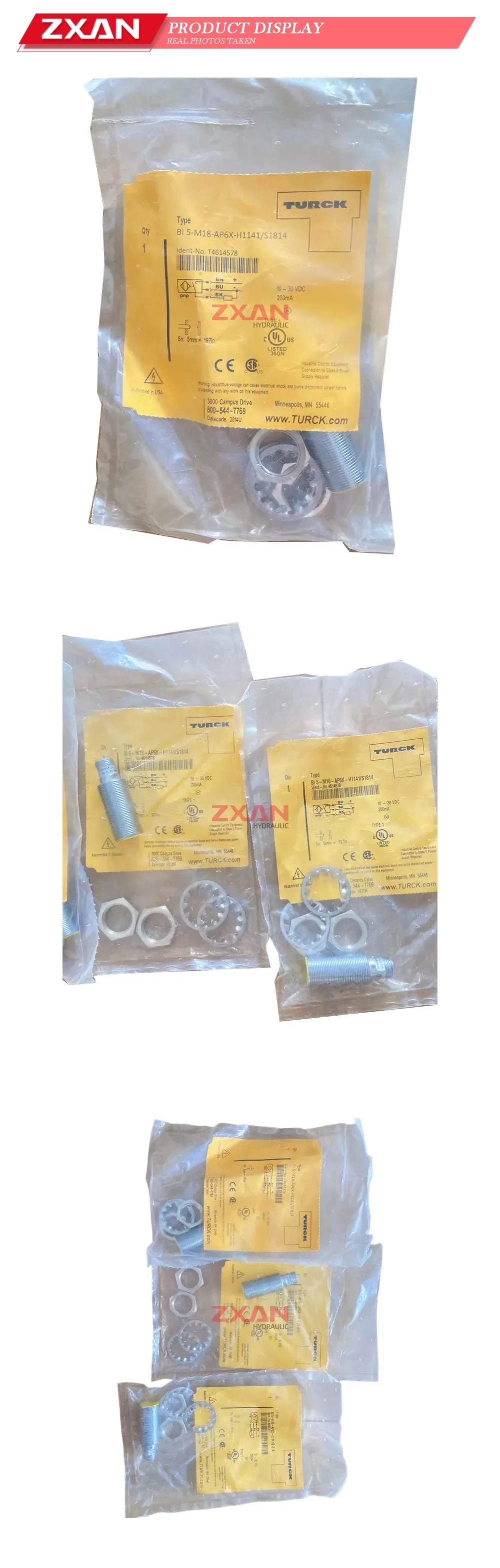 TURCK BI 5-M18-AP6X-H1141/S1814 Inductive Proximity Sensor Description
