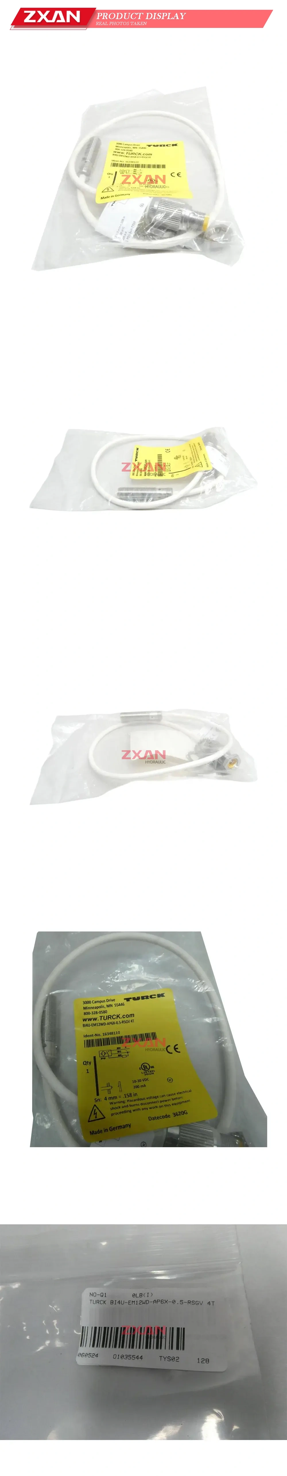 TURCK BI4U-EM12WD-AP6X-0.5-RSGV 4T Inductive Proximity Sensor Description