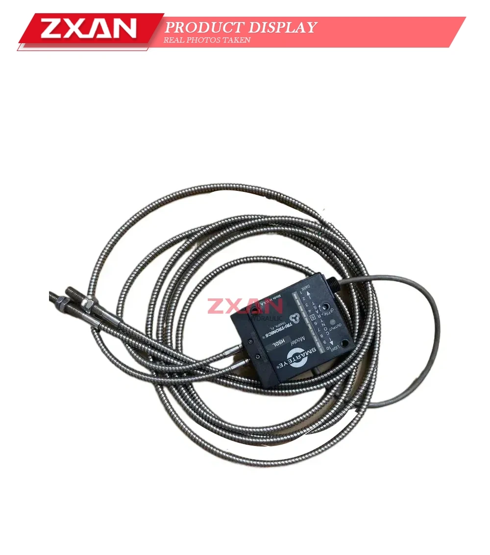 Tri-Tronics HSDL Fiber Optic Photoelectric Sensor with Armored Fiber Optic Cable Description
