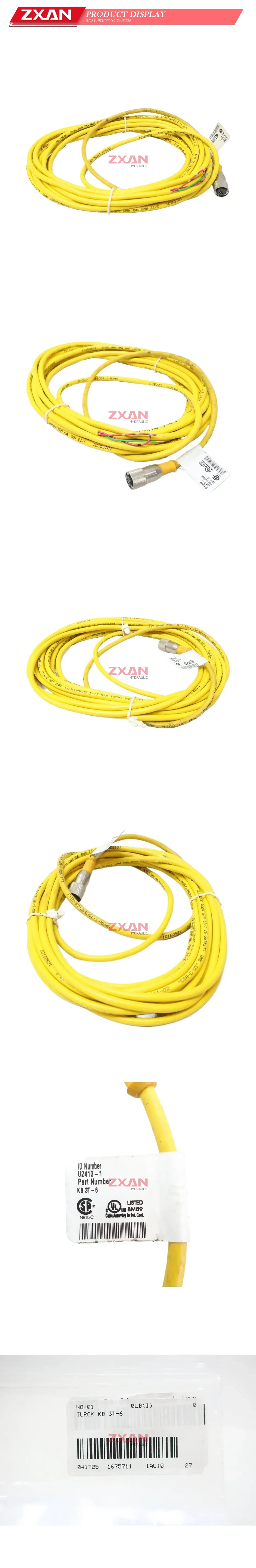 Turck KB 3T-6 Micro Fast Cable (Connector Cable Assembly) Description