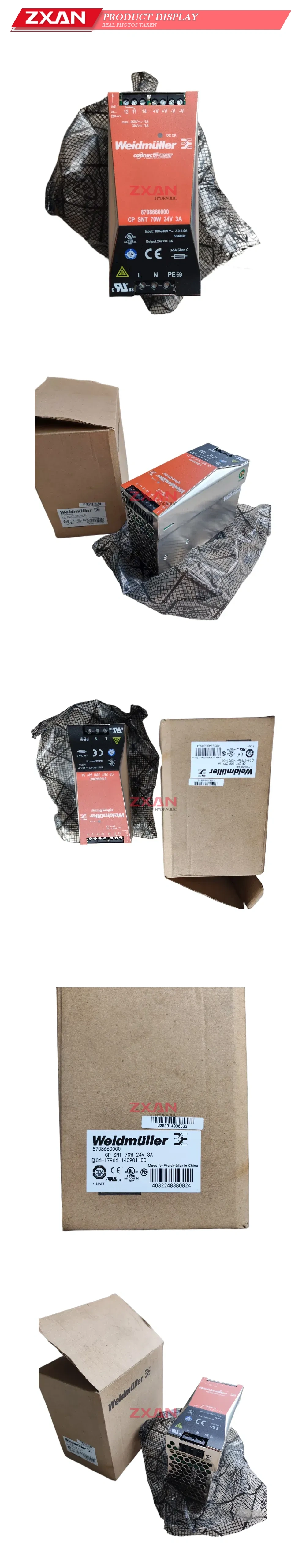 Weidmüller CP SNT 70W 24V 3A (8708660000) Switching Power Supply (DIN Rail Mount) Description