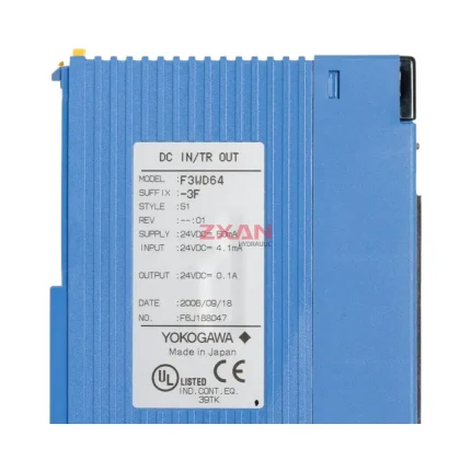 Yokogawa F3WD64-3F DC Input/Transistor Output Module