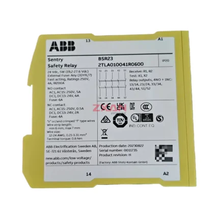 ABB BSR23 (2TLA010041R0600) Safety Relay