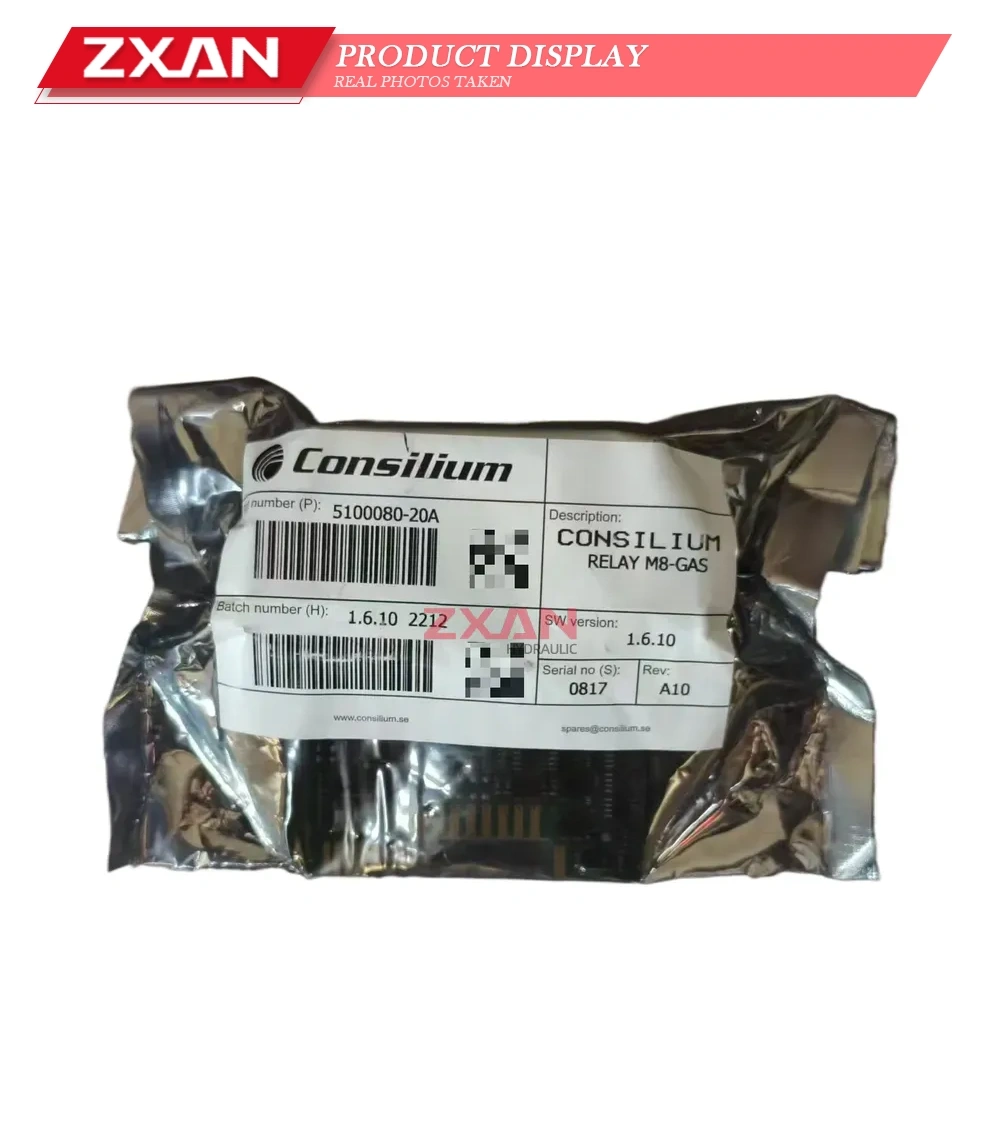 Consilium 5100080-20A (Relay M8-GAS) Gas Relay Module Description