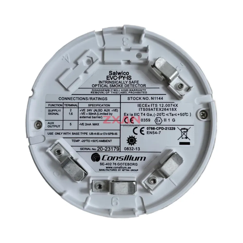 Consilium EVC-PY-IS (Stock No. N1144) Intrinsically Safe Optical Smoke Detector-img1 Consilium EVC-PY-IS (Stock No. N1144) Intrinsically Safe Optical Smoke Detector