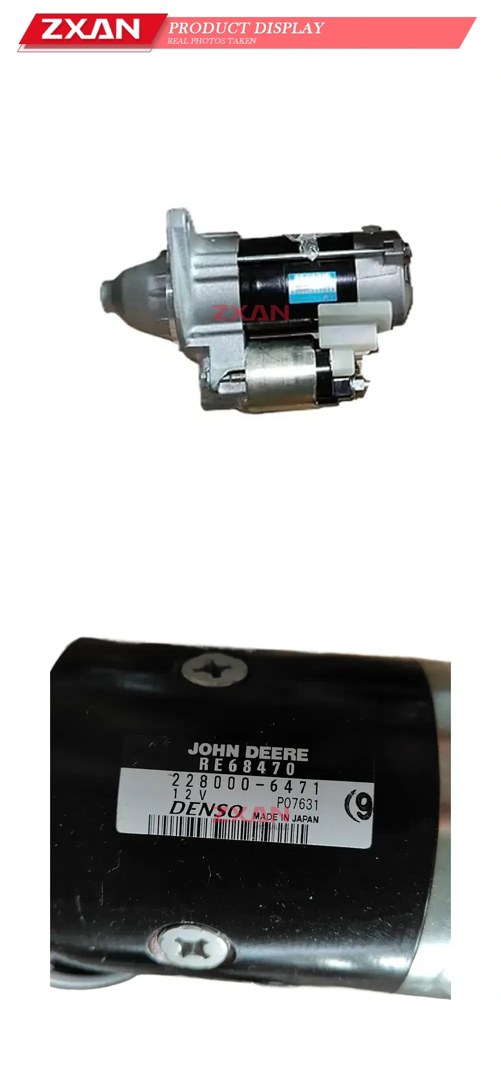 DENSO 119717-77010 Starter Motor Description