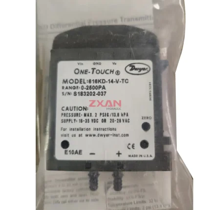 Dwyer 616KD-14-V-TC, 616KD-13-V-TC Differential Pressure Transmitter