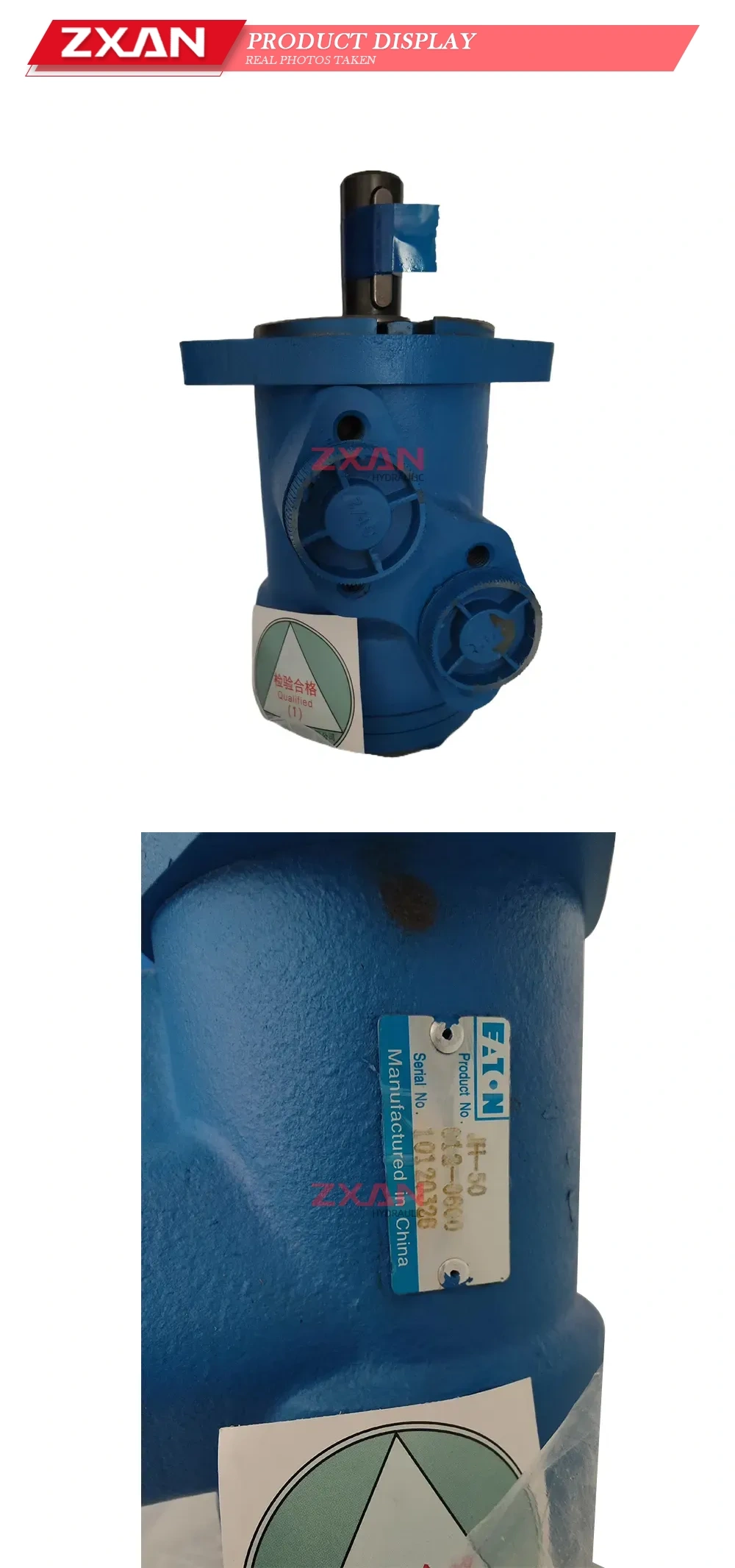 EATON JH-50 Hydraulic Motor Description