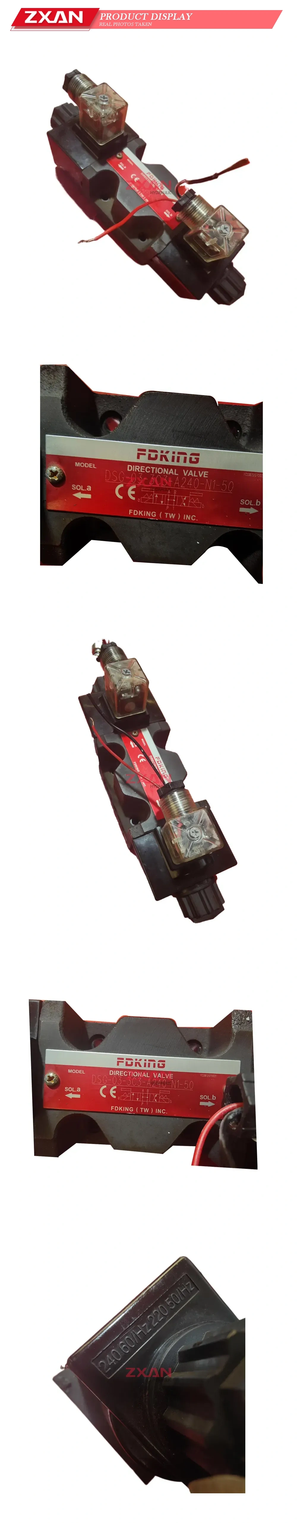 FDKING DSG-03-3C3-A240-N1-50 Hydraulic Solenoid Directional Control Valve Description