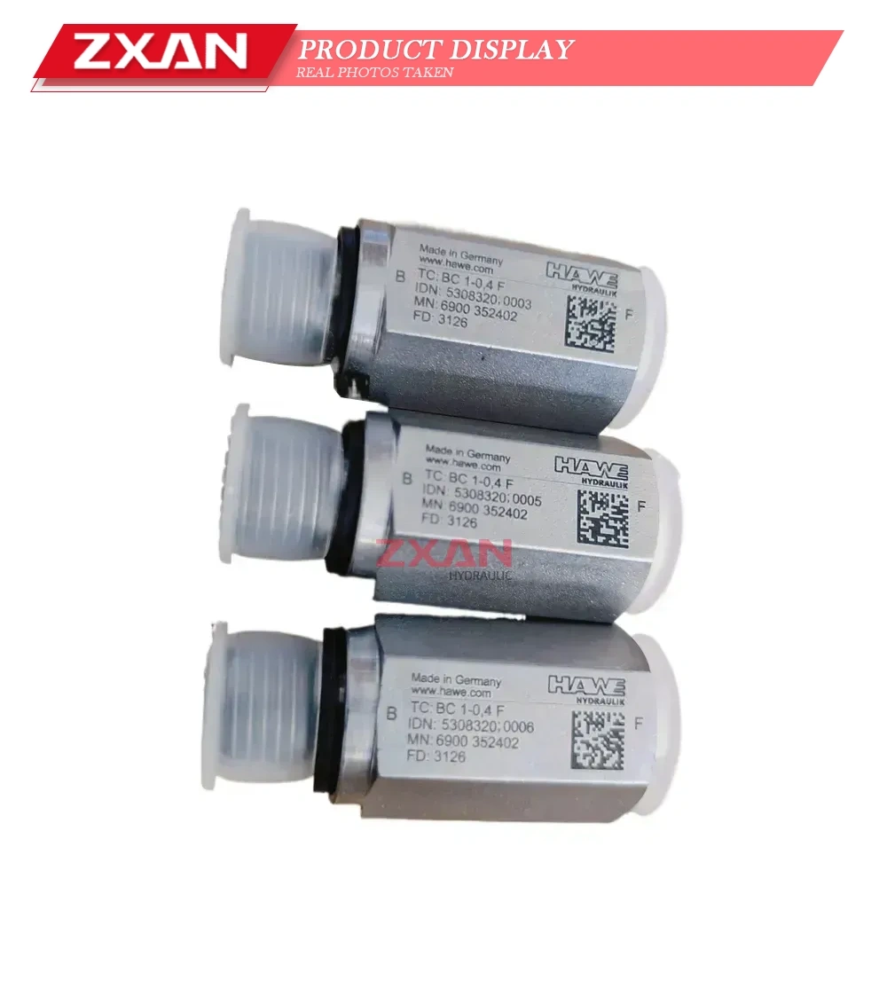 HAWE BC 1-0,4 F Hydraulic Check Valve (Ball Seat Type) Description
